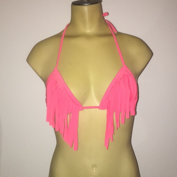 frilly bikini top
